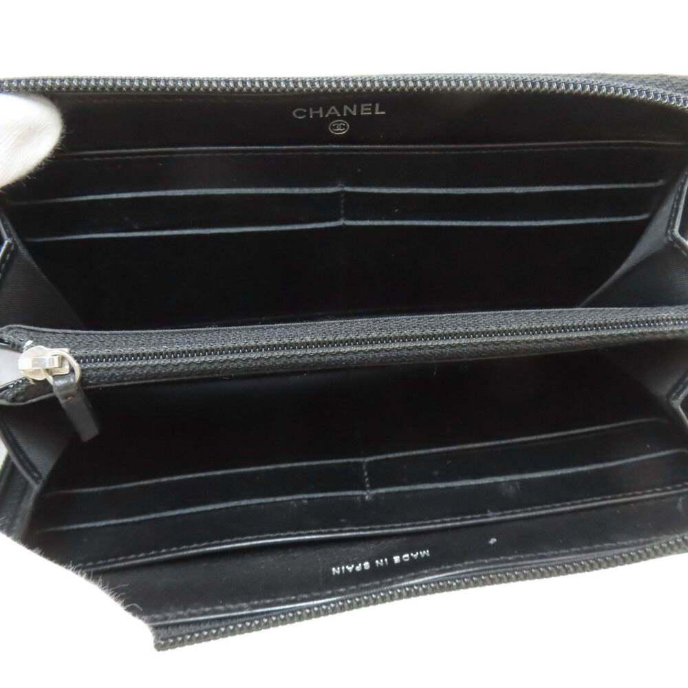 CHANEL Black Logo Wallet - Picture 4 of 16